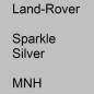 Preview: Land-Rover, Sparkle Silver, MNH.